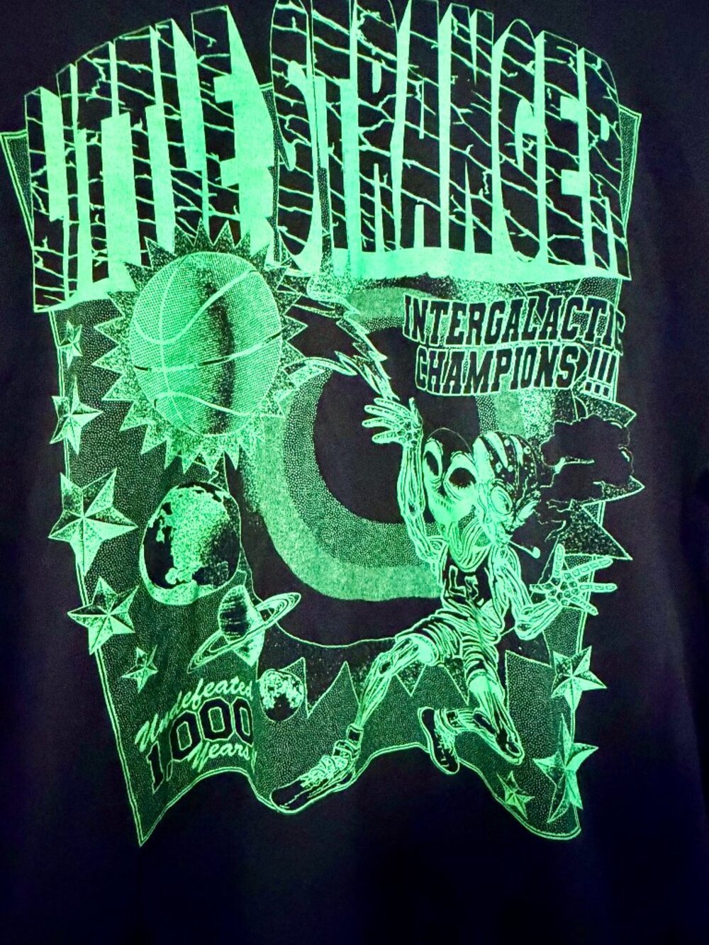 Little Stranger Official  Intergalactic Concert Current Tour Tee Black Medium